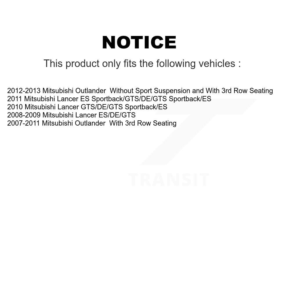 Top Quality - 73-908912 - Front Suspension Strut Hardware Kit image 2