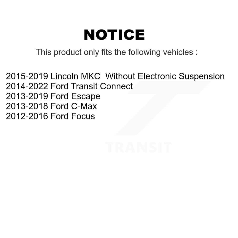 Top Quality - 73-908961 - Front Suspension Strut Hardware Kit image 2