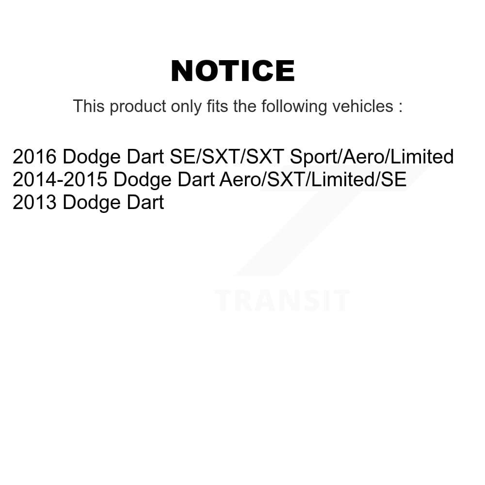 Top Quality - 73-909986 - Front Right Suspension Strut Hardware Kit image 2
