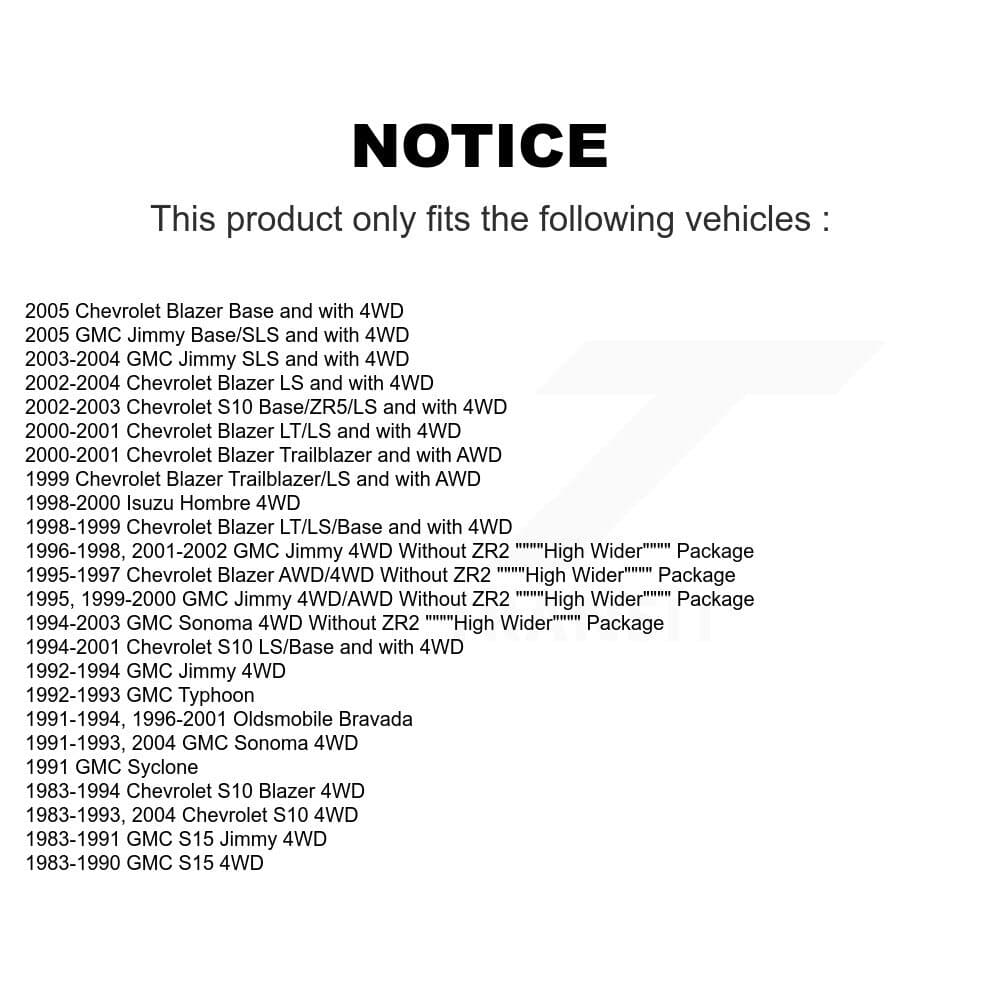 TMC - 78-37099 - Front Shock Absorber image 2