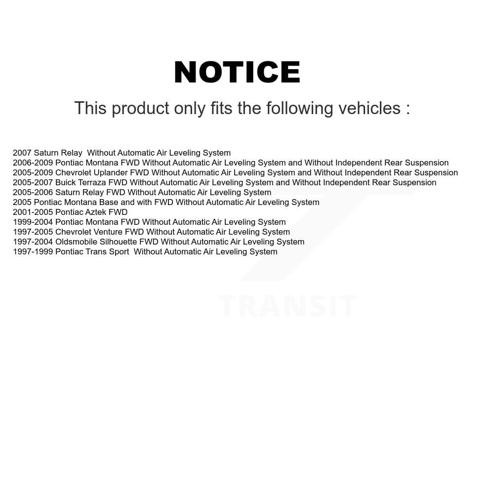 TMC - 78-37156 - Rear Shock Absorber image 2