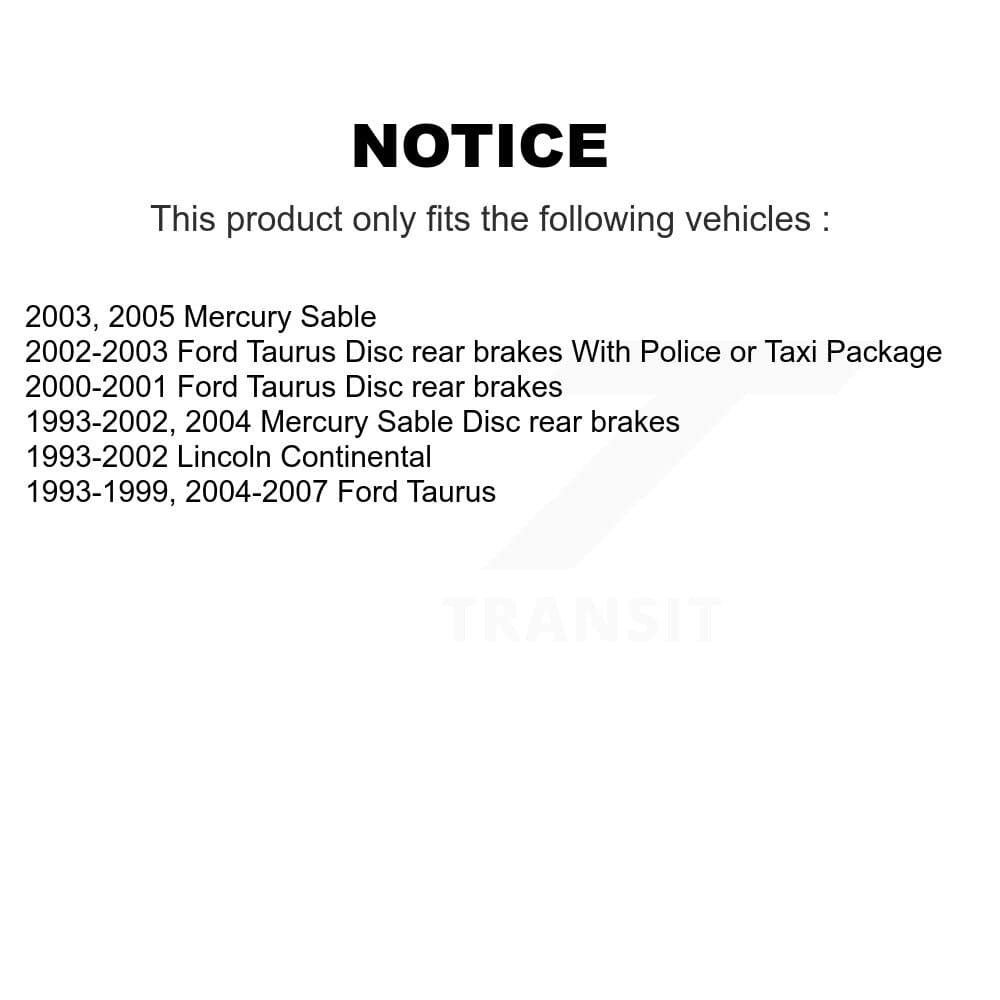 CMX - 8-66406 - Rear Disc Brake Rotor image 13