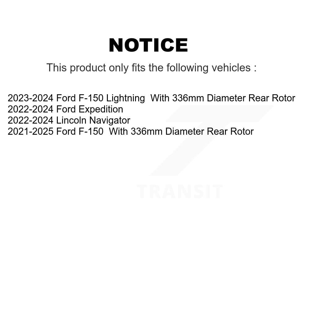 CMX - 8-682747 - Rear Disc Brake Rotor image 13