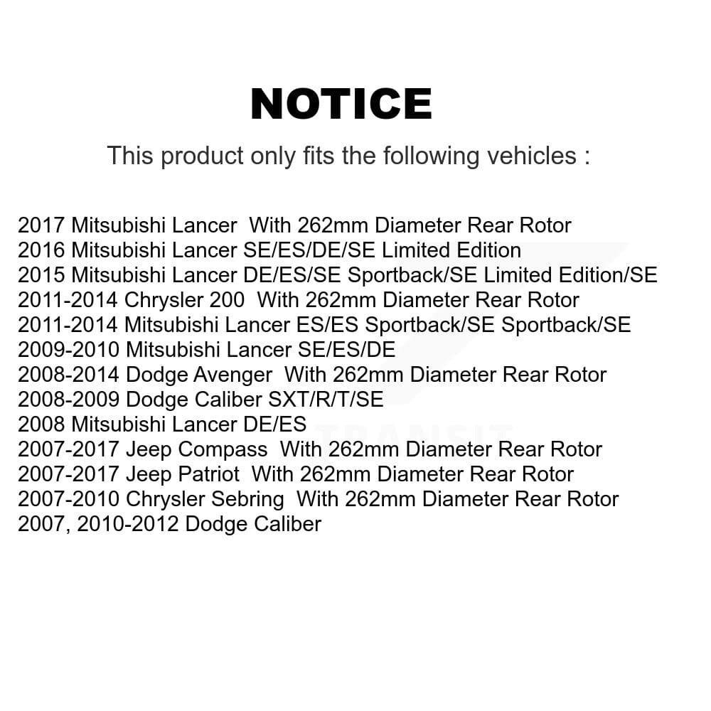 CMX - 8-780457 - Rear Disc Brake Rotor image 13