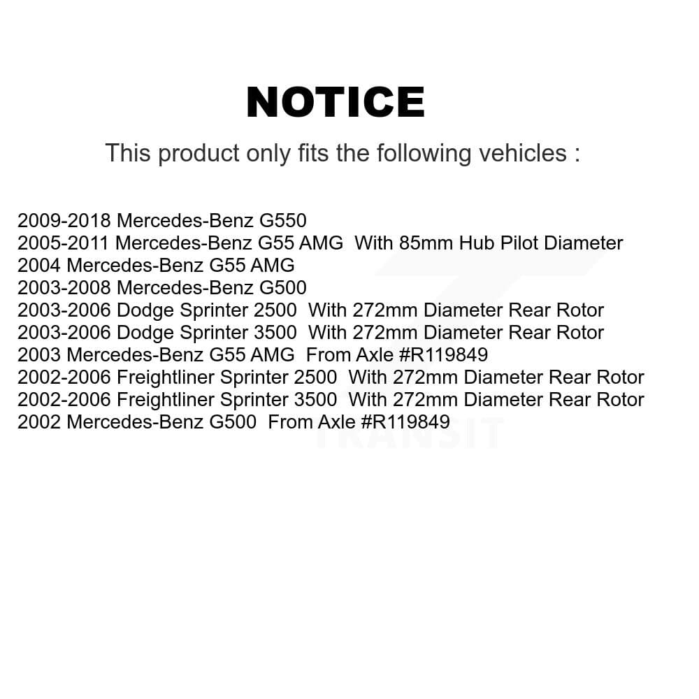 CMX - 8-980164 - Rear Disc Brake Rotor image 13