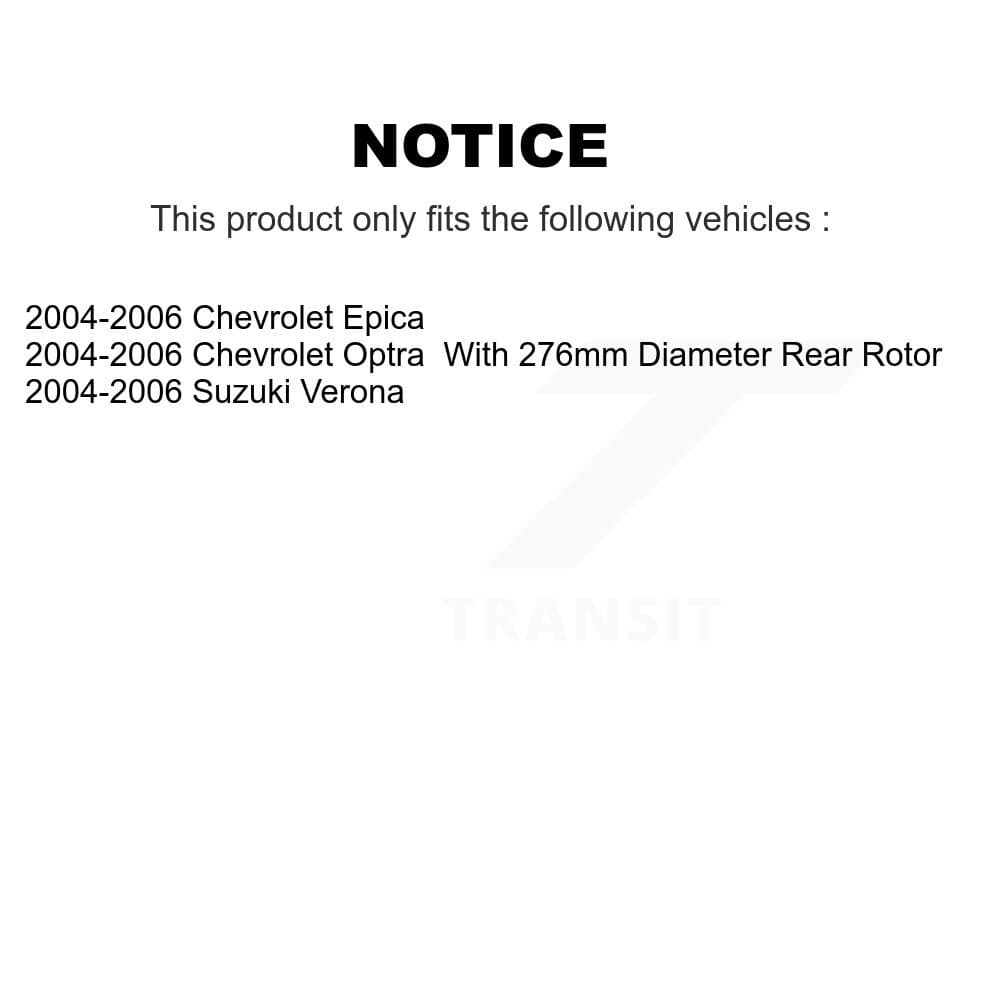 CMX - 8-980340 - Rear Disc Brake Rotor image 13