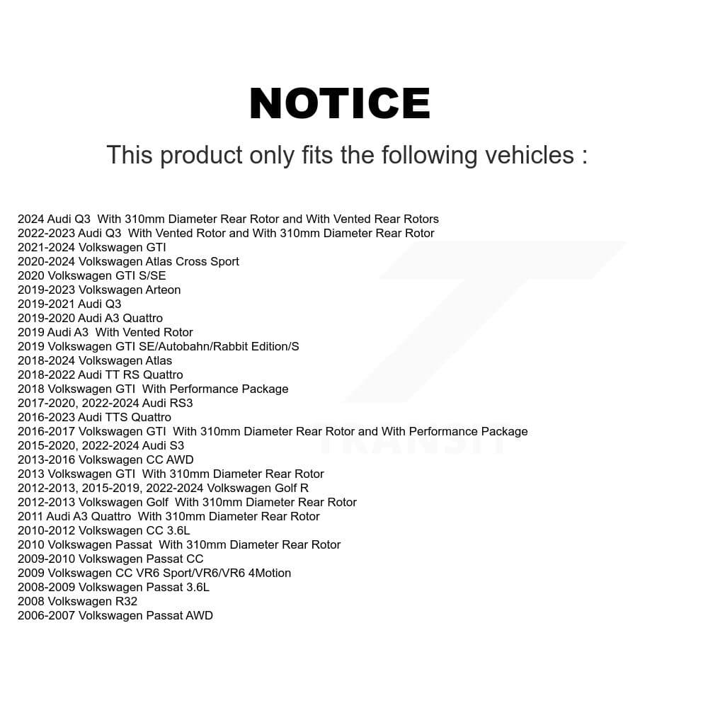 CMX - 8-980585 - Rear Disc Brake Rotor image 13