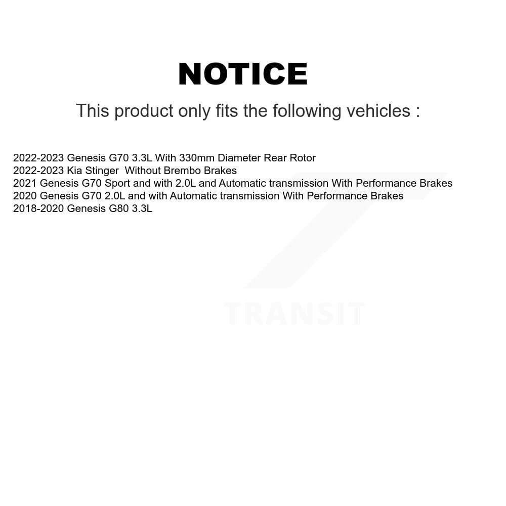 CMX - 8-982290 - Rear Disc Brake Rotor image 13