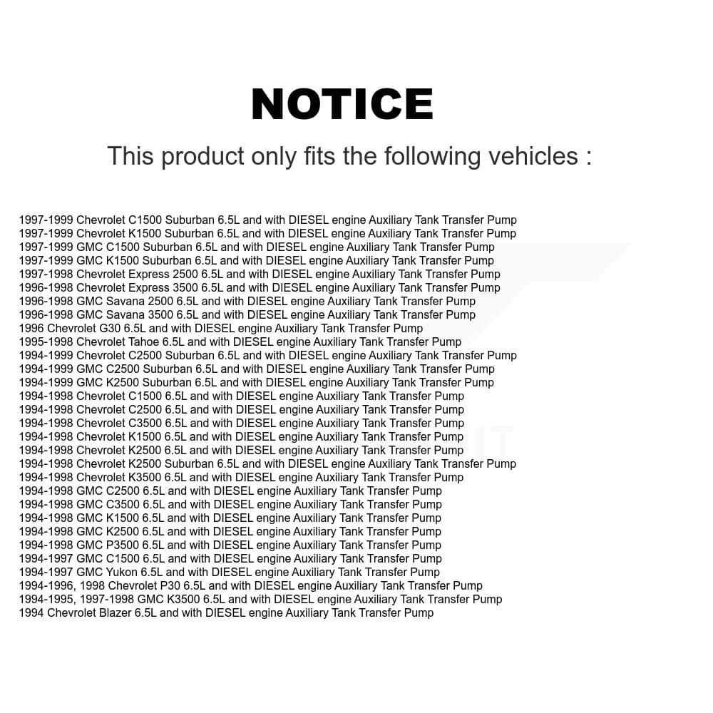 Agility Autoparts - AGY-00210068 - Electric Fuel Pump image 2