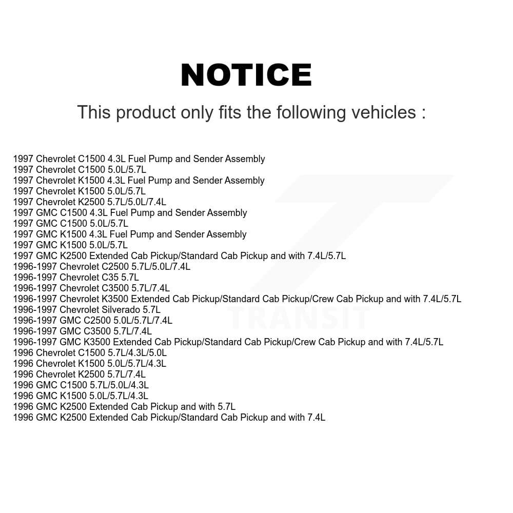 Agility Autoparts - AGY-00310260 - Fuel Pump and Sender Assembly image 2