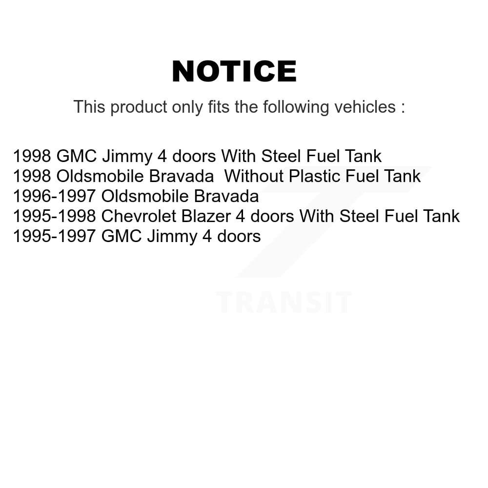 Agility Autoparts - AGY-01110121 - Fuel Tank Strap image 2