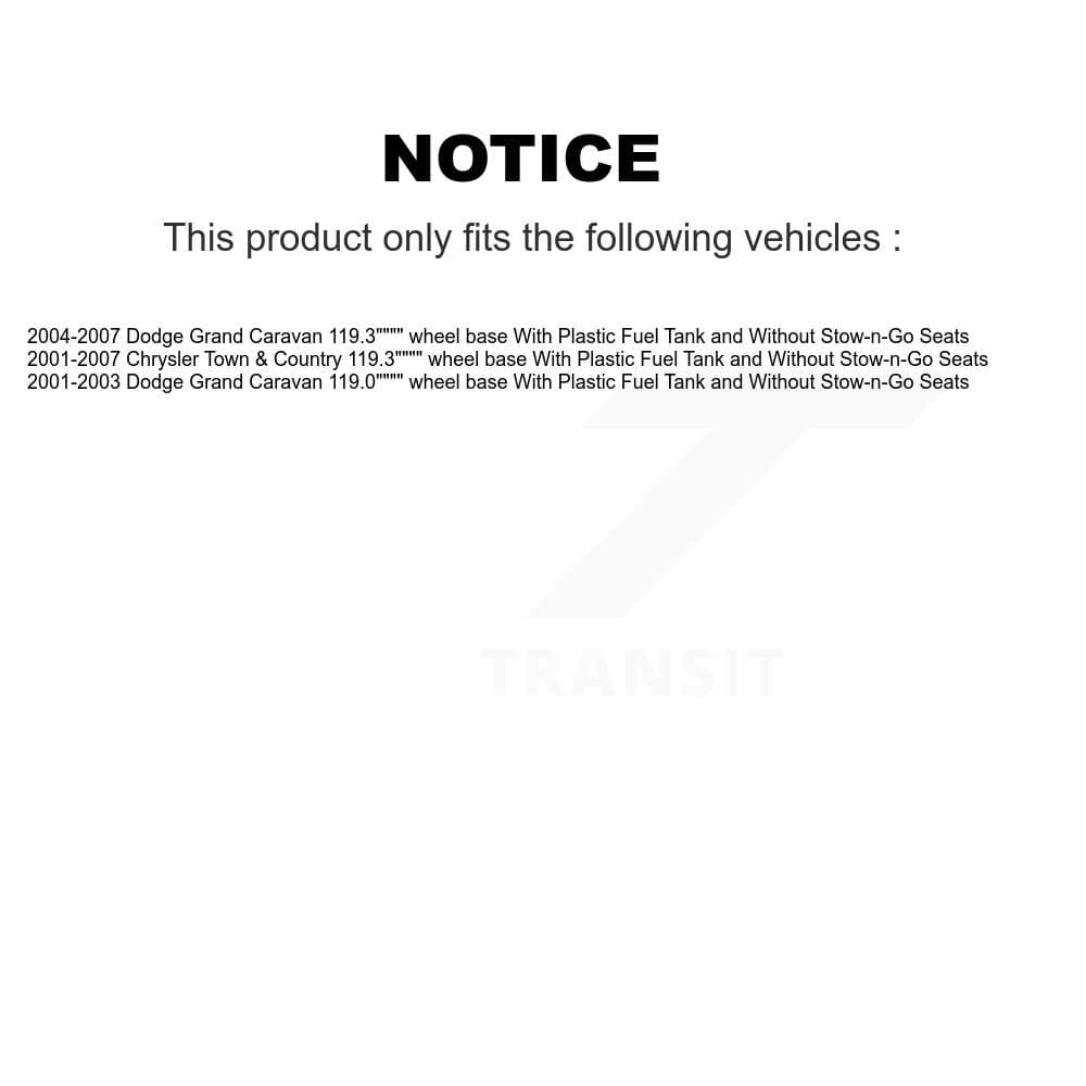 Agility Autoparts - AGY-01110153 - Fuel Tank Strap image 2
