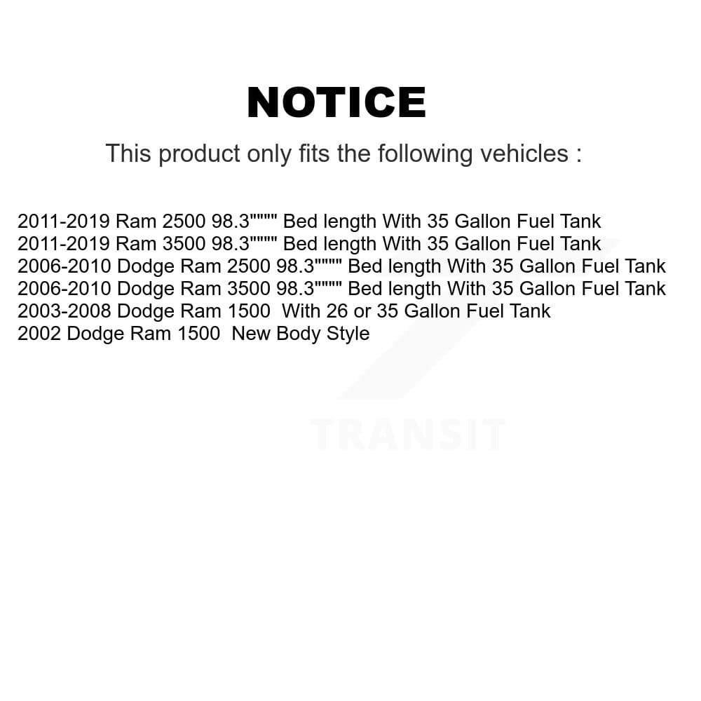 Agility Autoparts - AGY-01110296 - Fuel Tank Strap image 2