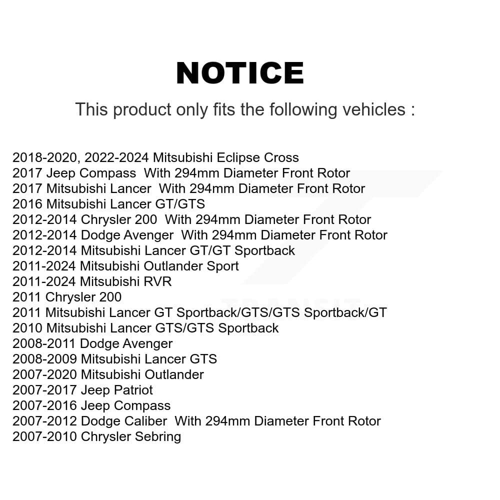 DS-One - DS1-780459 - Front Disc Brake Rotor image 17