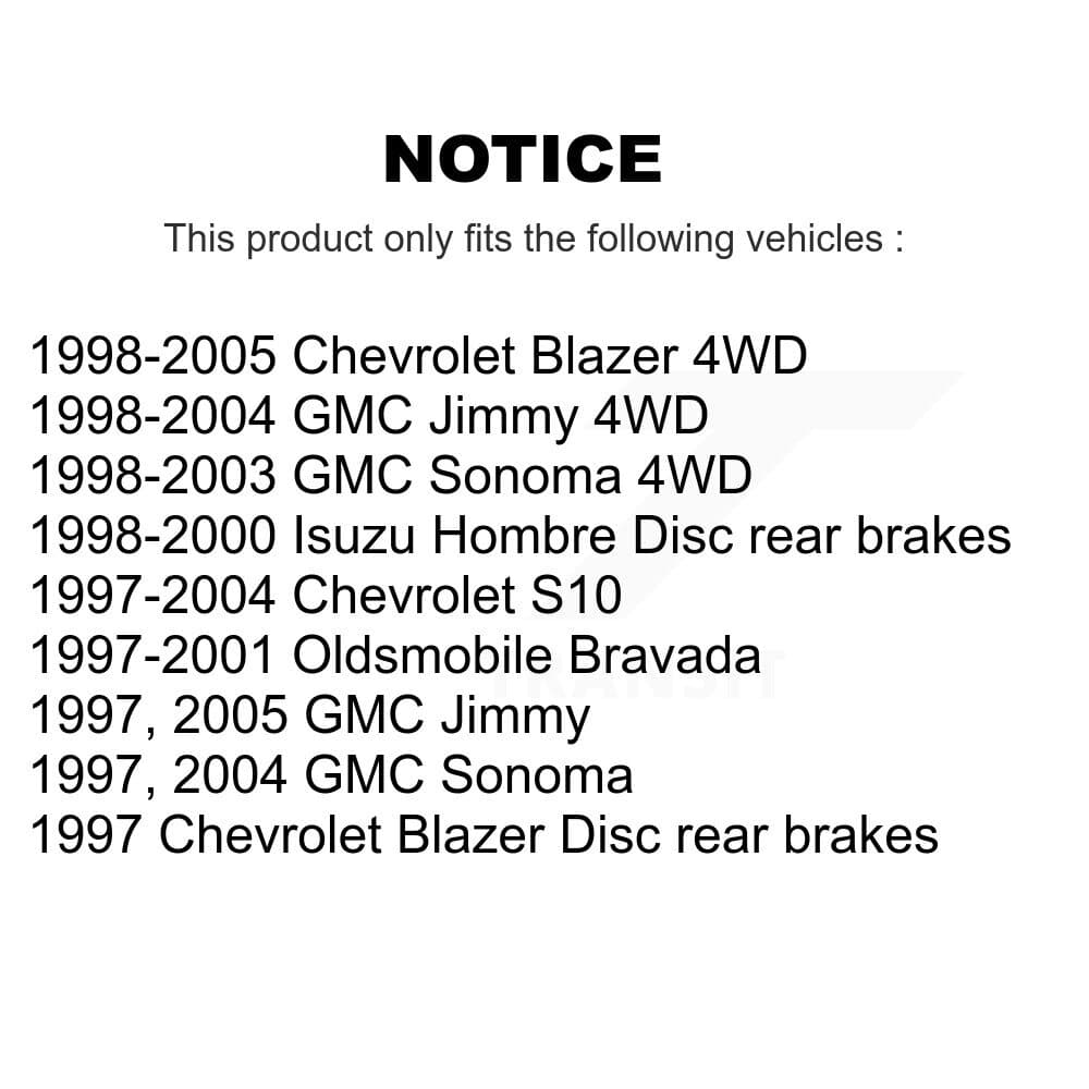 Genius - GCR-56707 - Rear Disc Brake Rotor image 14