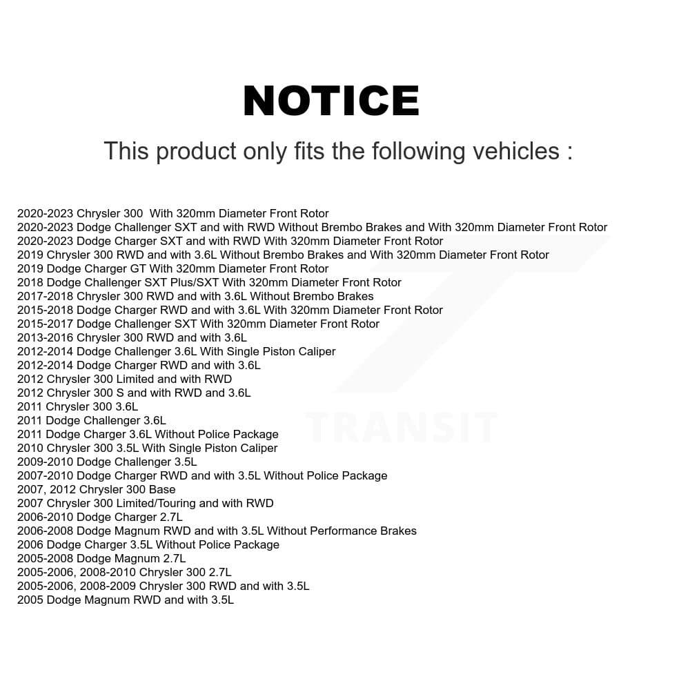 Genius - GCR-780255 - Front Disc Brake Rotor image 14