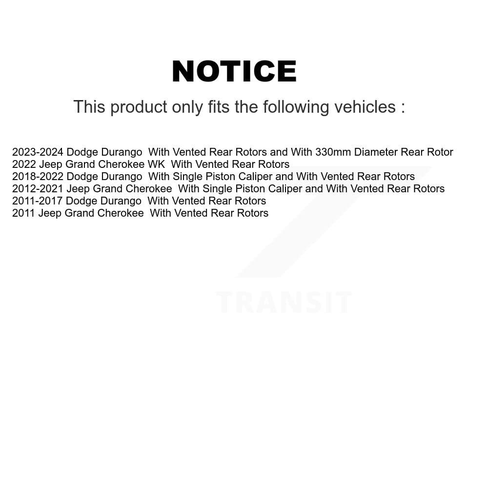 Genius - GCR-780869 - Rear Disc Brake Rotor image 14