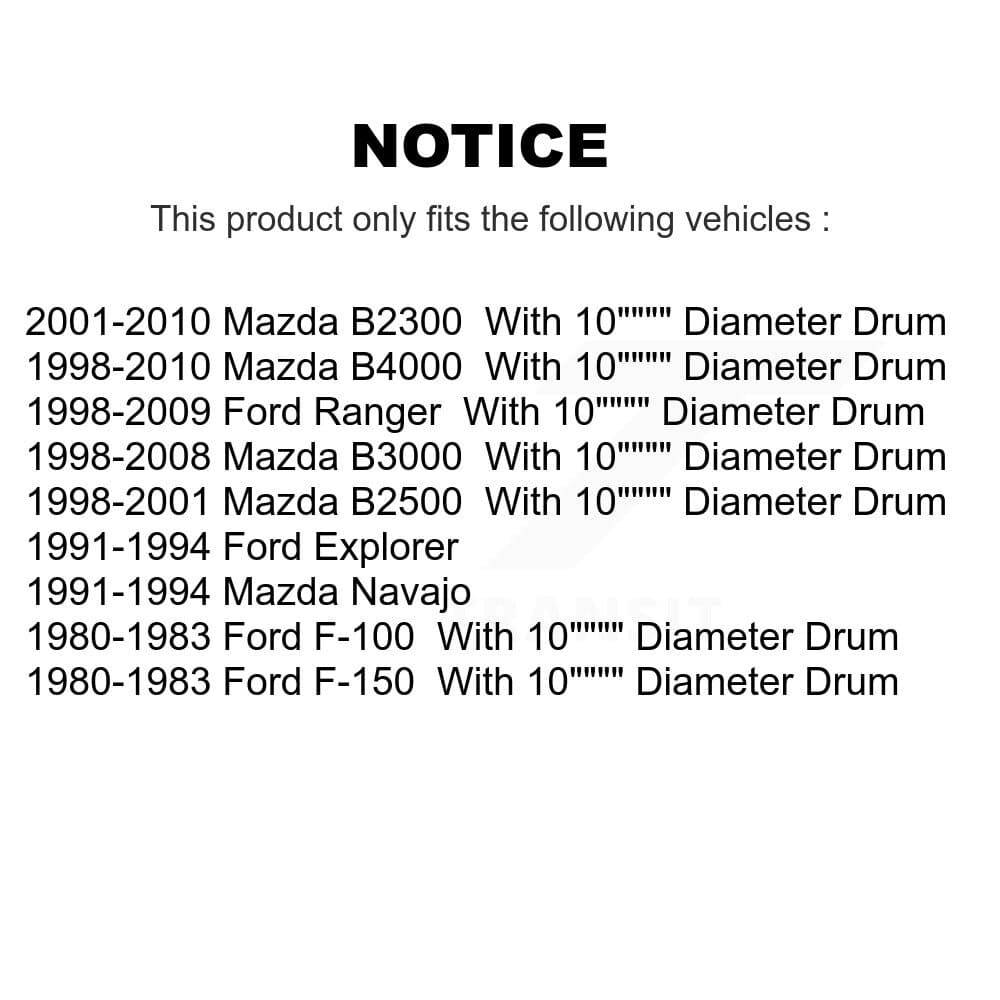 Genius - GCR-9498 - Rear Brake Drum image 14