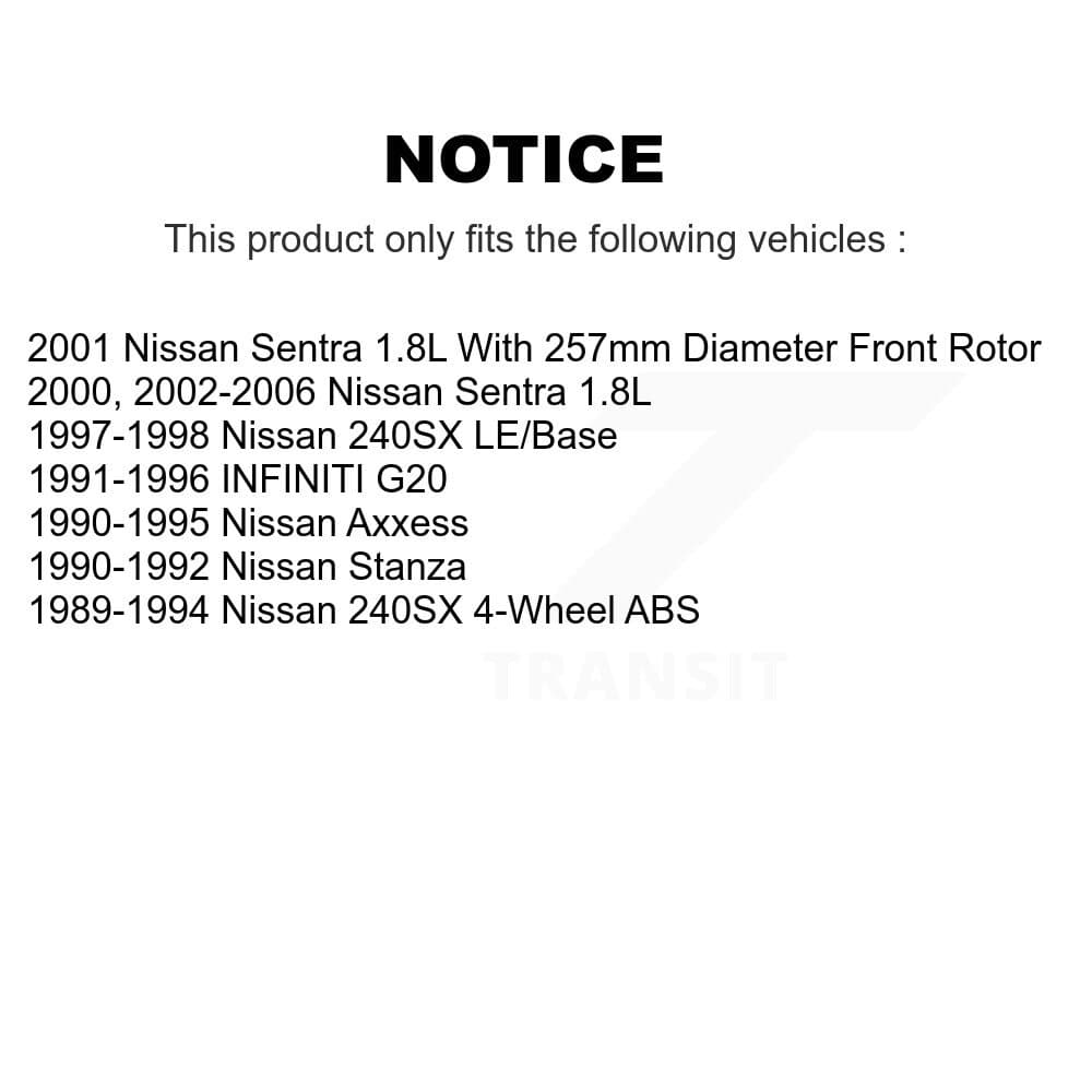 Genius - GCR-96063 - Front Disc Brake Rotor image 14