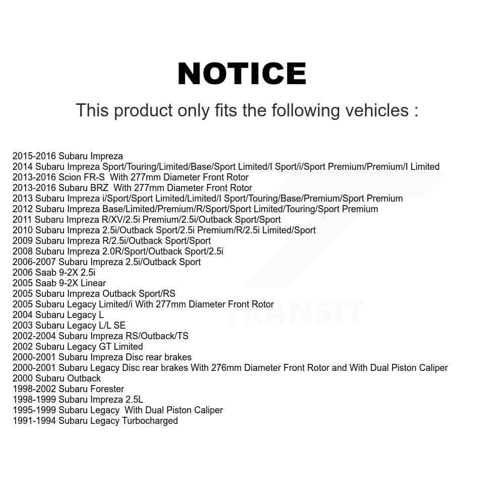 Genius - GCR-96658 - Front Disc Brake Rotor image 14