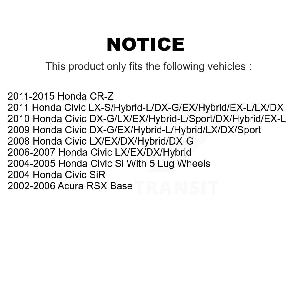 Genius - GCR-980059 - Front Disc Brake Rotor image 14