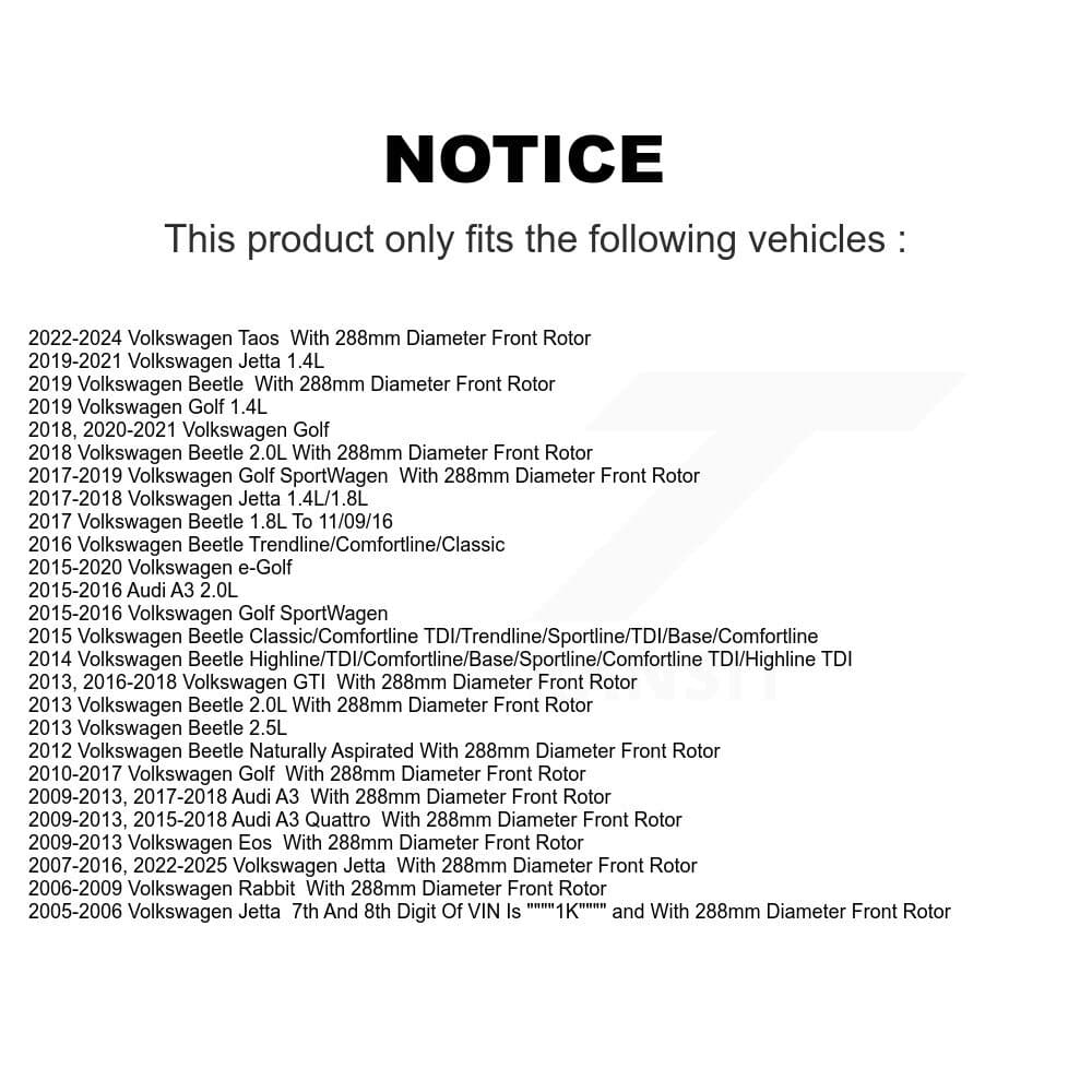 Genius - GCR-980456 - Front Disc Brake Rotor image 14