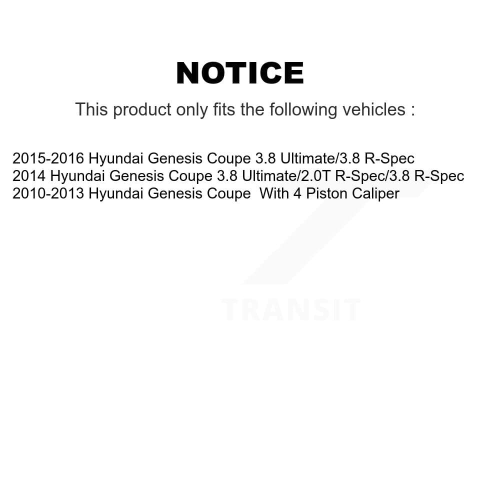 Genius - GCR-980772 - Rear Disc Brake Rotor image 14