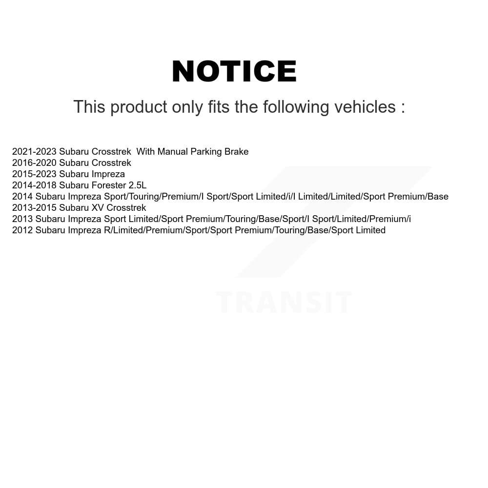 Genius - GCR-980962 - Rear Disc Brake Rotor image 14