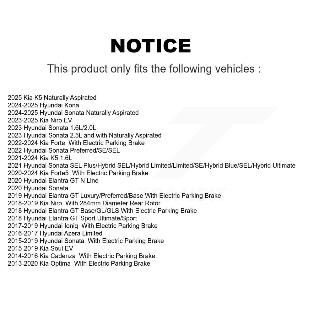 Genius - GCR-981009 - Rear Disc Brake Rotor image 14
