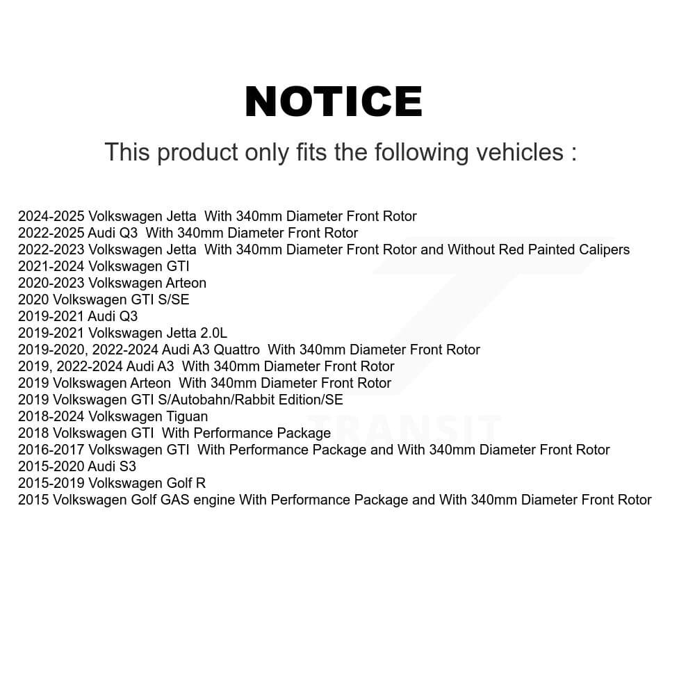 Genius - GCR-981914 - Front Disc Brake Rotor image 14