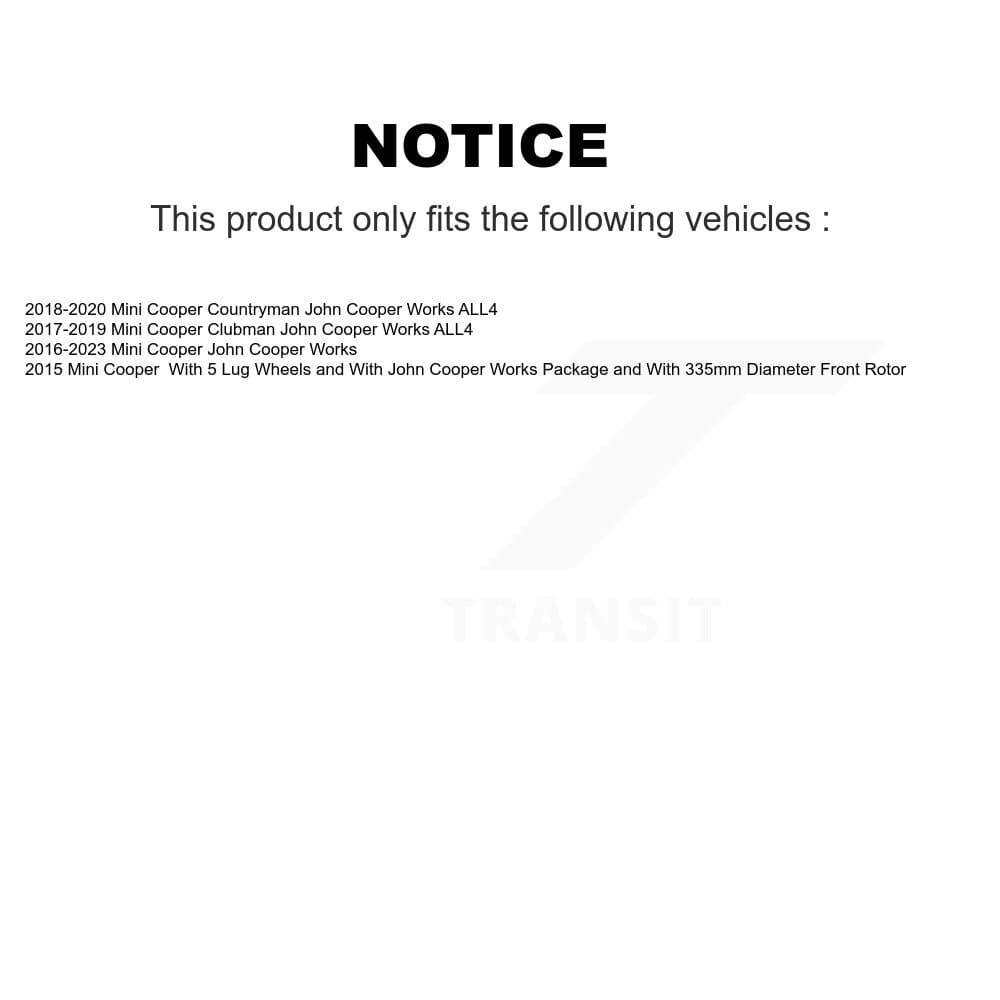Genius - GCR-982127 - Front Disc Brake Rotor image 14
