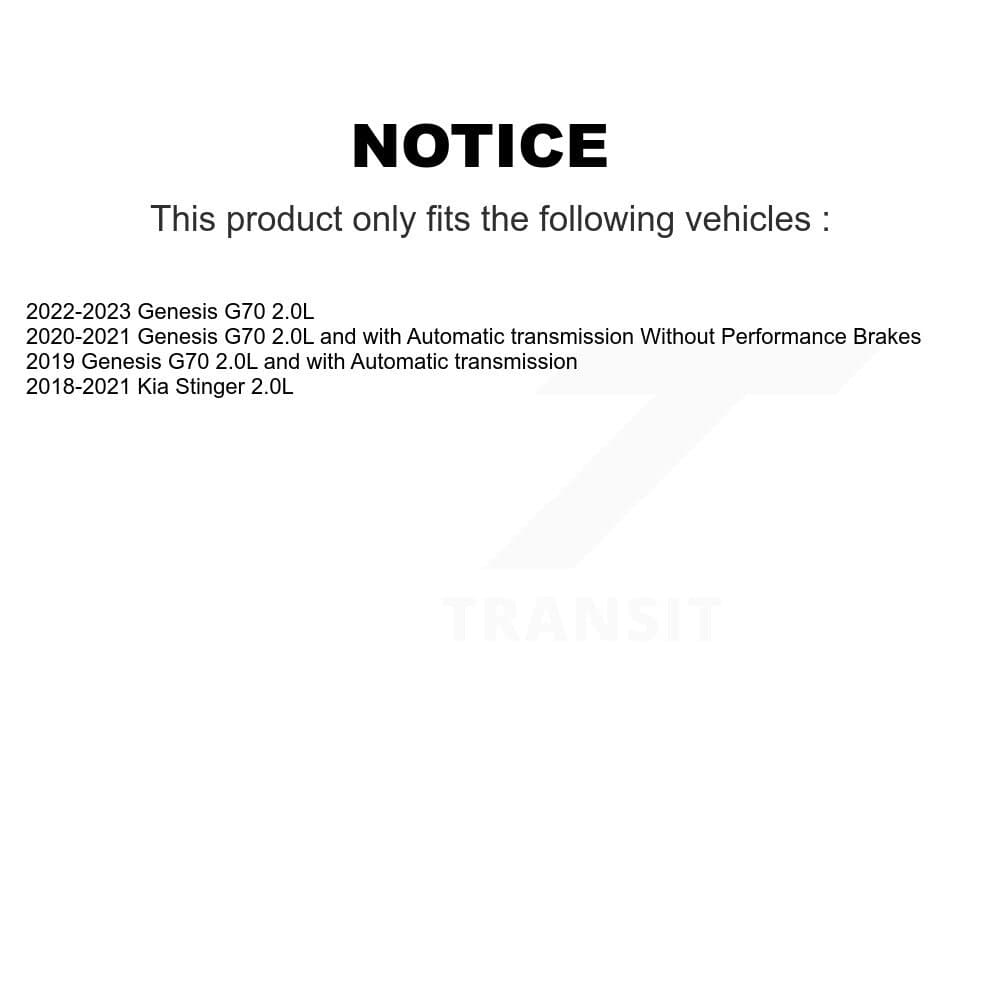 Genius - GCR-982548 - Rear Disc Brake Rotor image 14