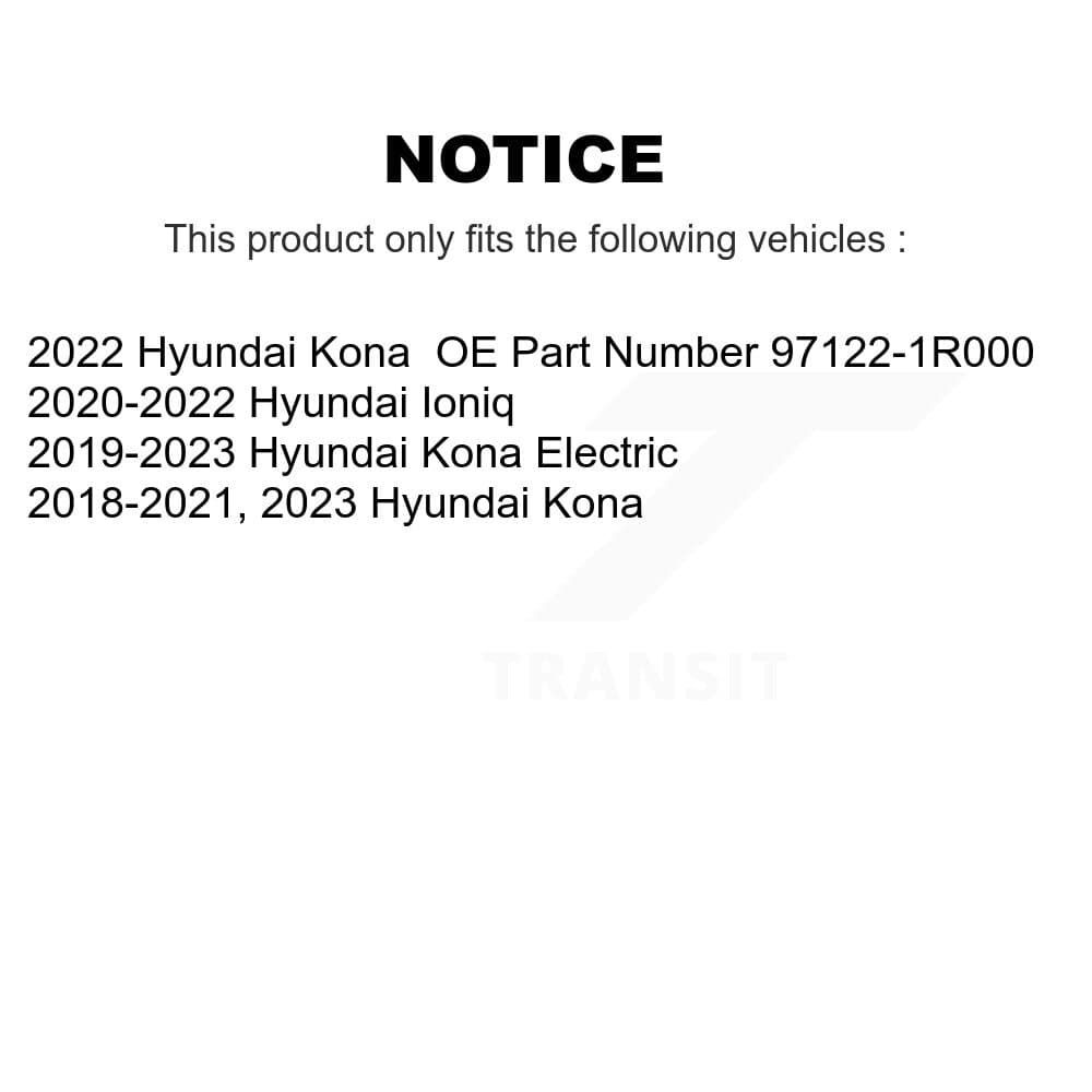 PUR - K54-101601 - Cabin Air Filter Kits image 2