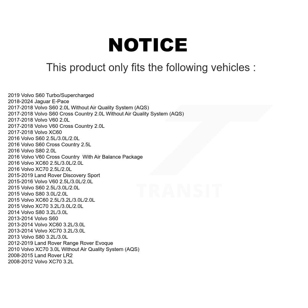 PUR - K54-101736 - Cabin Air Filter Kits image 2