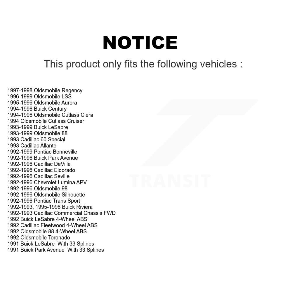 Kugel - K70-100249 - Front Wheel Bearing and Hub Assembly Kits image 11