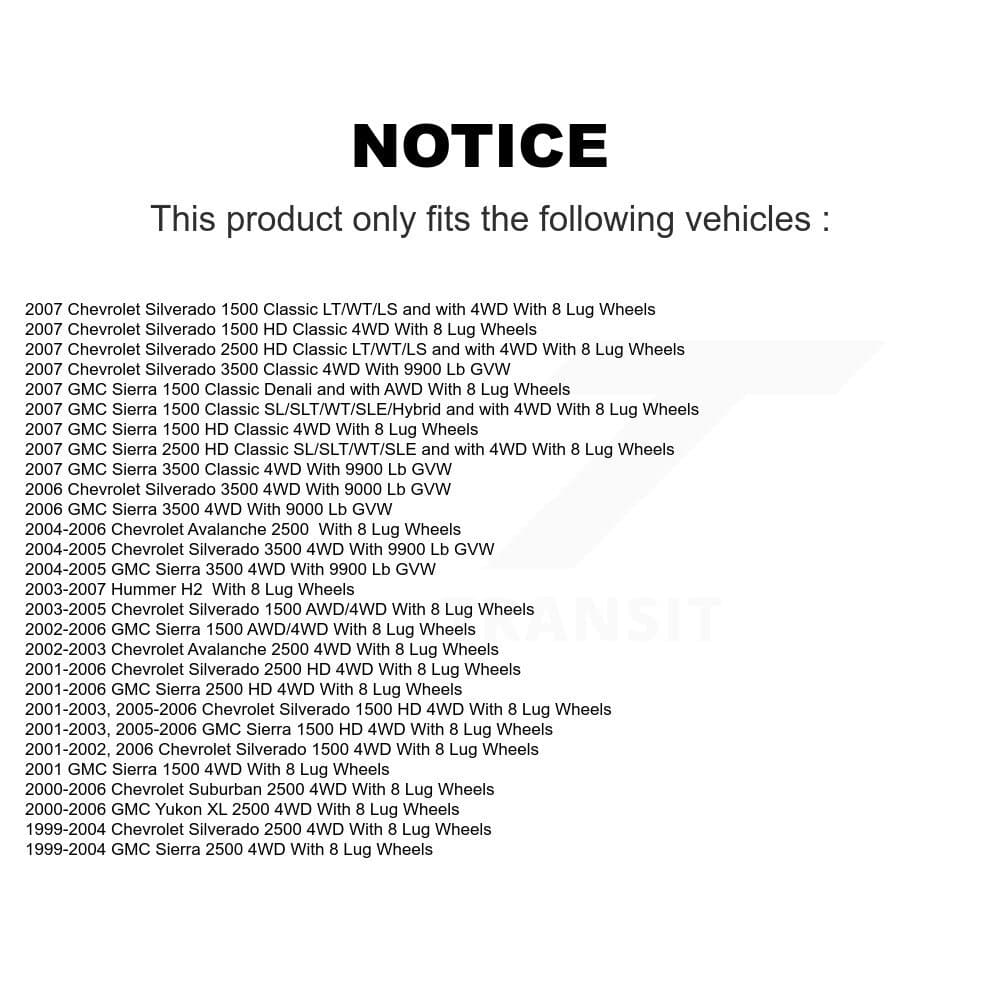 Kugel - K70-100403 - Front Wheel Bearing and Hub Assembly Kits image 11