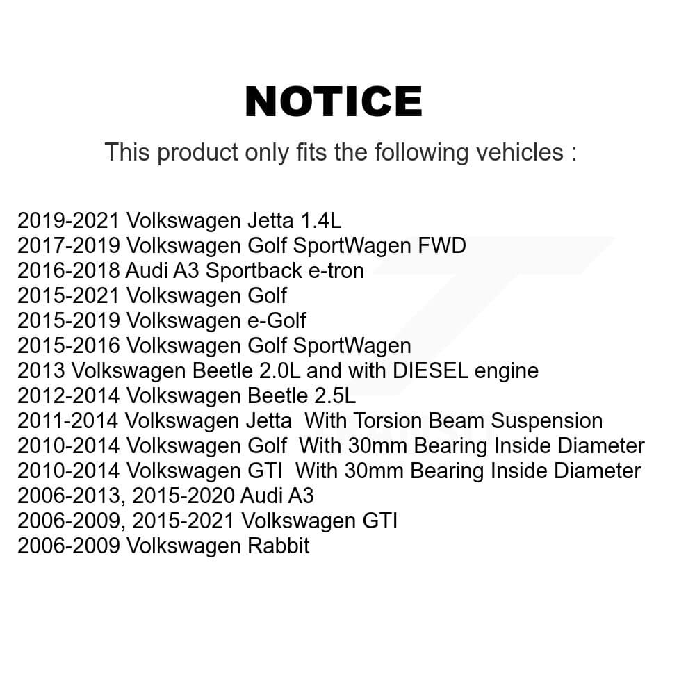 Kugel - K70-100671 - Rear Wheel Bearing and Hub Assembly Kits image 11