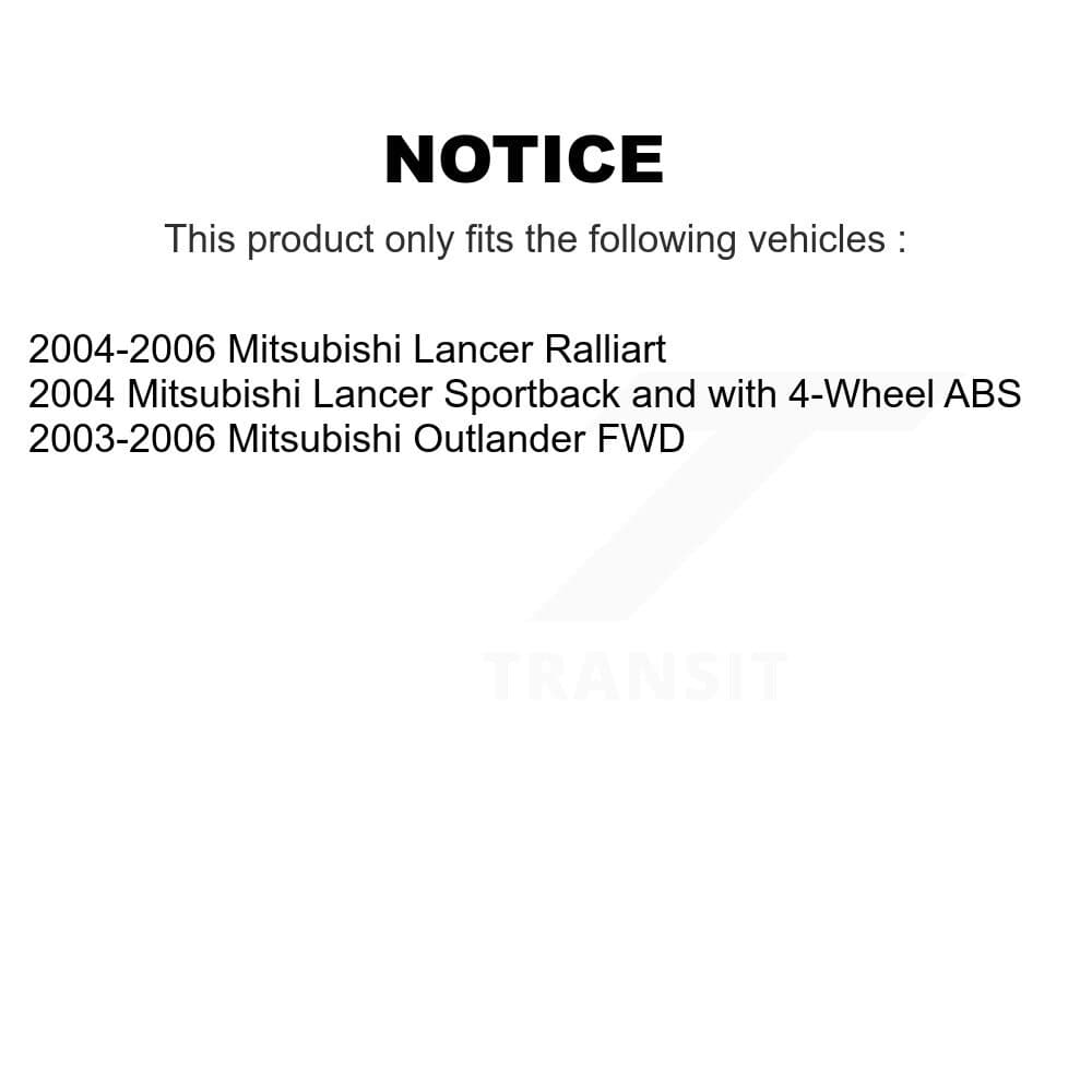 Kugel - K70-100674 - Rear Wheel Bearing and Hub Assembly Kits image 11