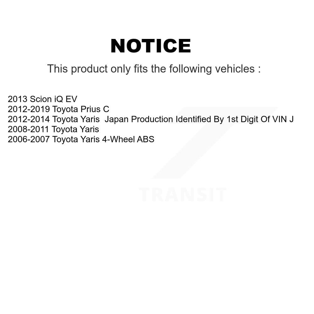 Kugel - K70-100691 - Rear Wheel Bearing and Hub Assembly Kits image 11