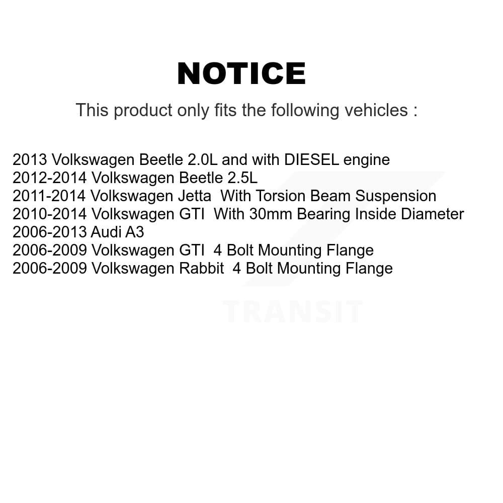 Kugel - K70-101238 - Front and Rear Wheel Bearing and Hub Assembly Kits image 11