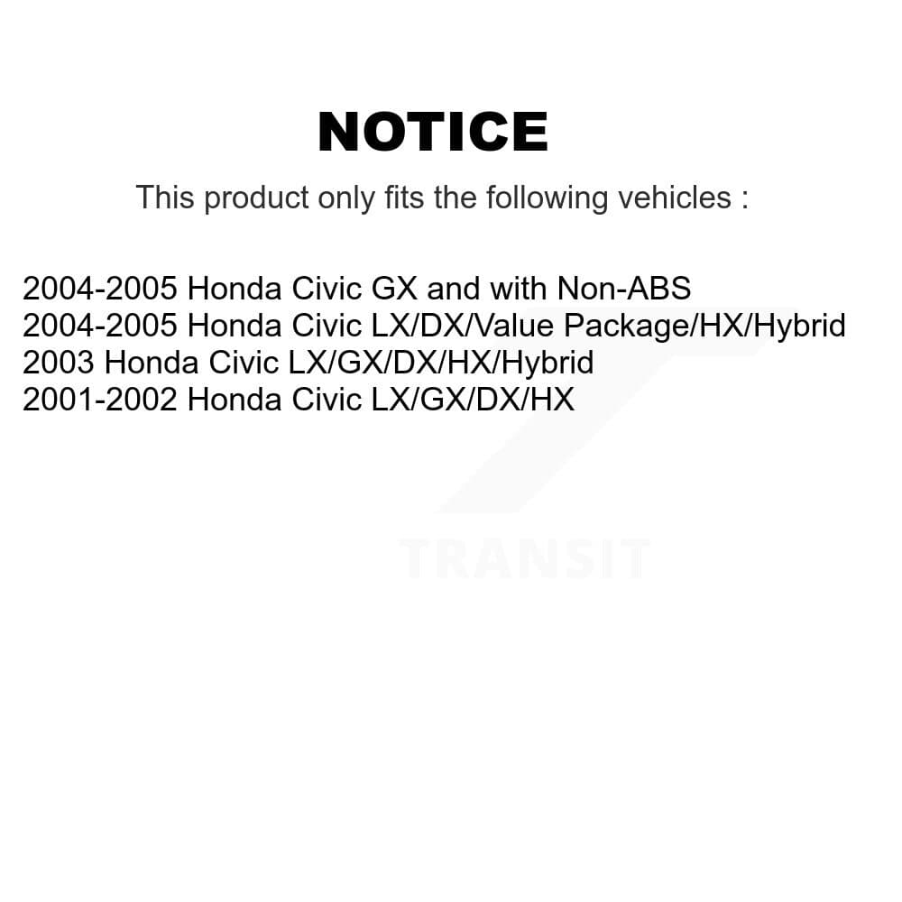 Kugel - K70-101545 - Front and Rear Wheel Bearing Kits image 14