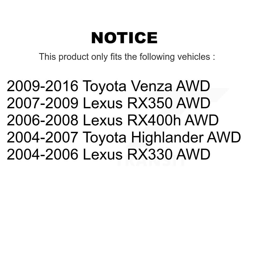 Kugel - K70-101586 - Front and Rear Wheel Bearing Kits image 14