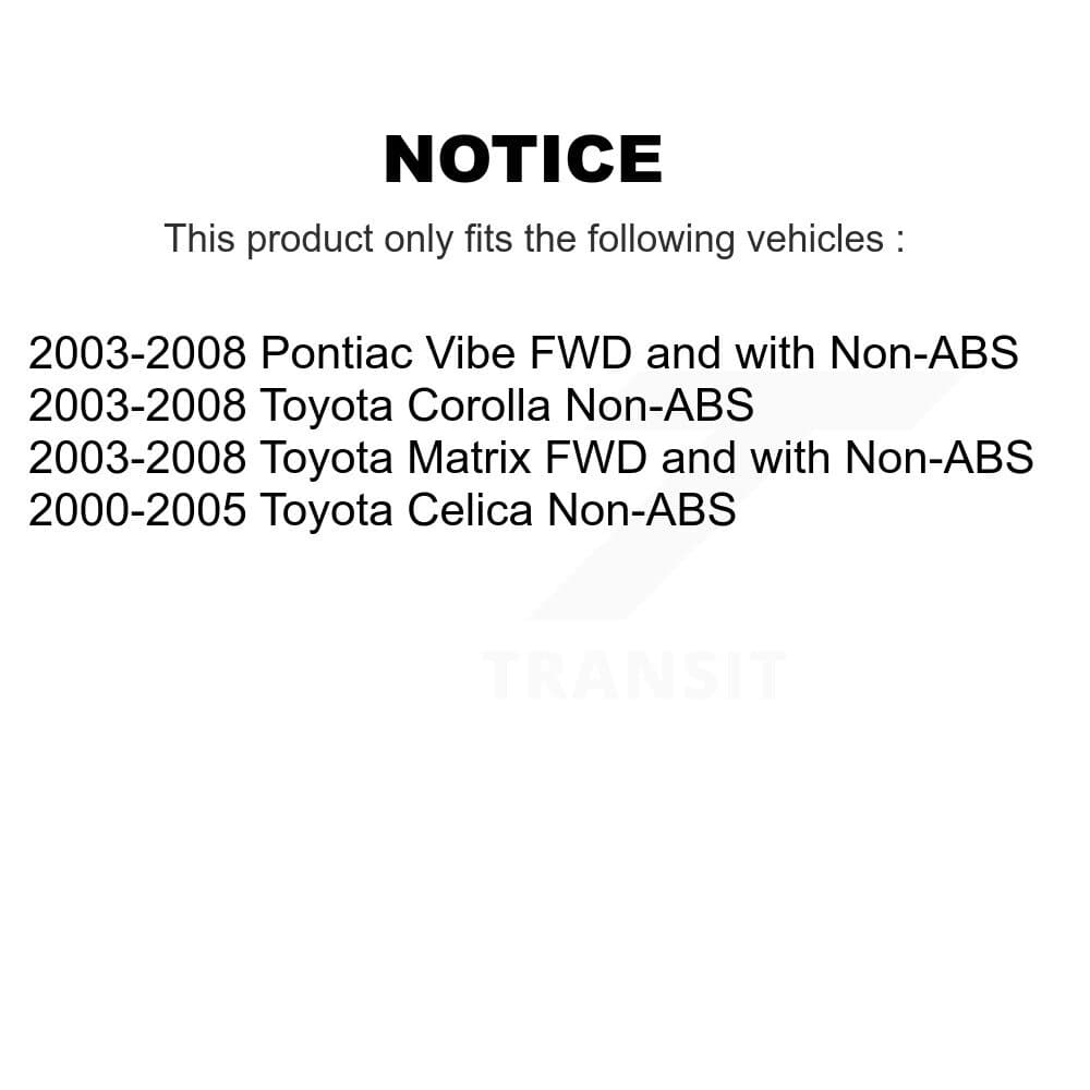 Kugel - K70-101601 - Front and Rear Wheel Bearing Kits image 14