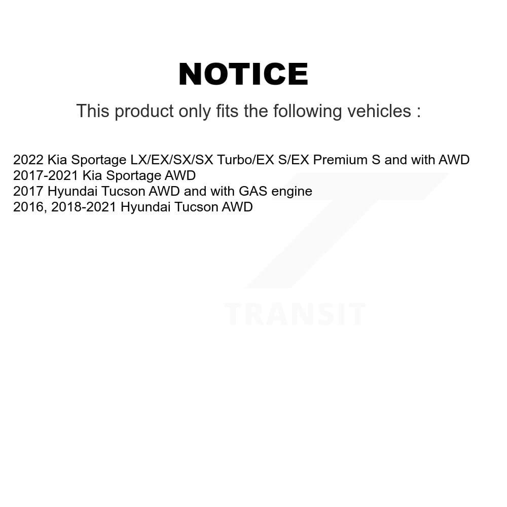 Kugel - K70-101708 - Front and Rear Wheel Bearing and Hub Assembly Kits image 11