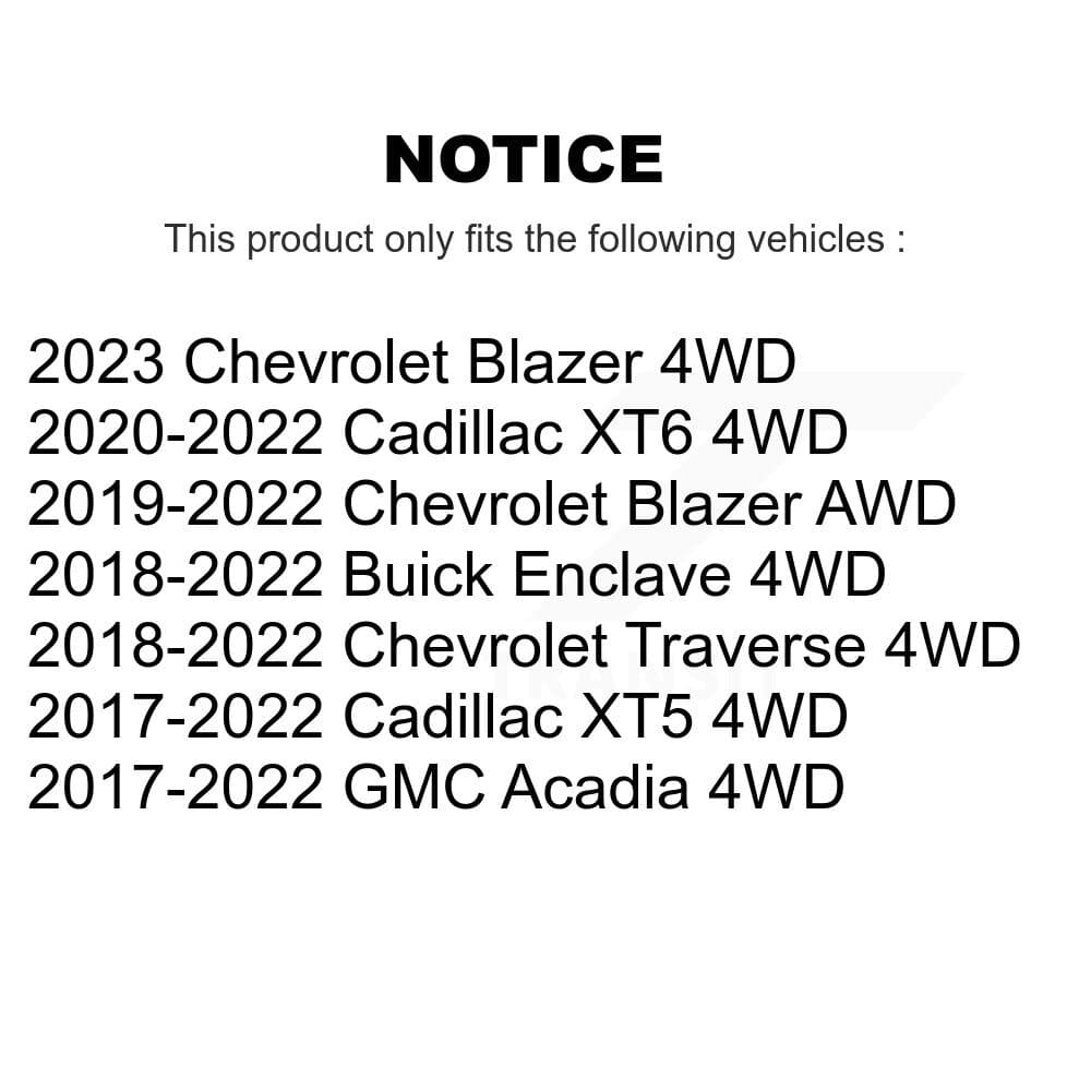 Kugel - K70-101781 - Rear Wheel Bearing and Hub Assembly Kits image 11
