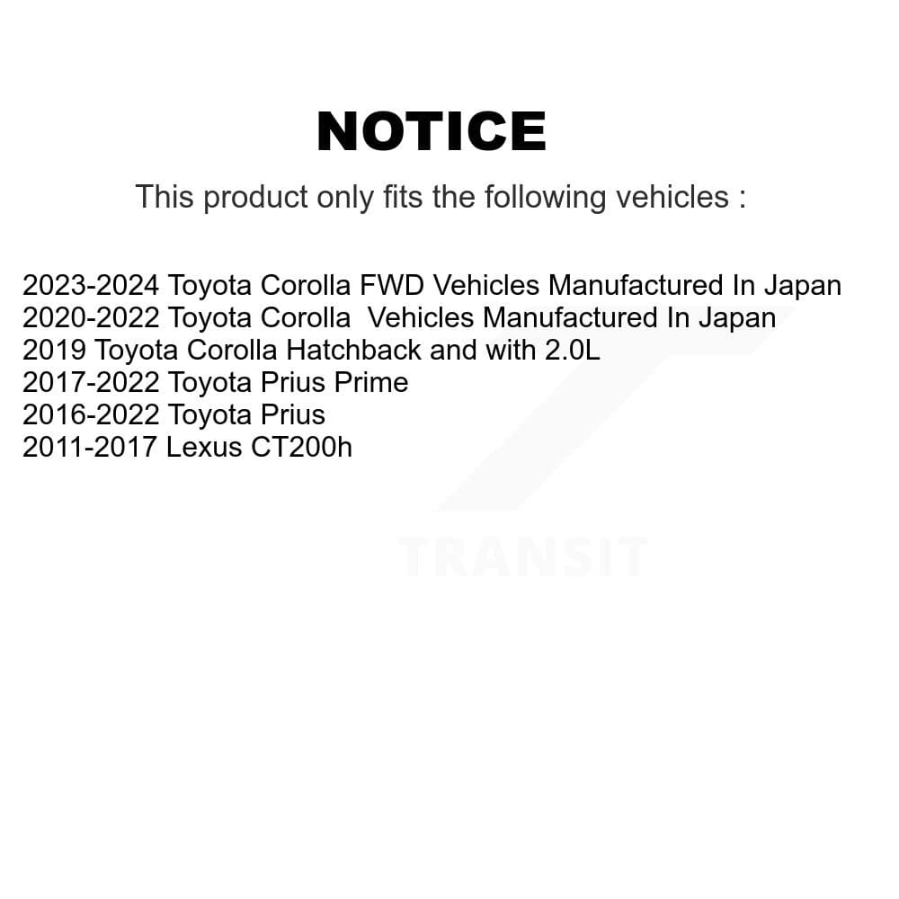 Kugel - K70-101789 - Rear Wheel Bearing and Hub Assembly Kits image 11