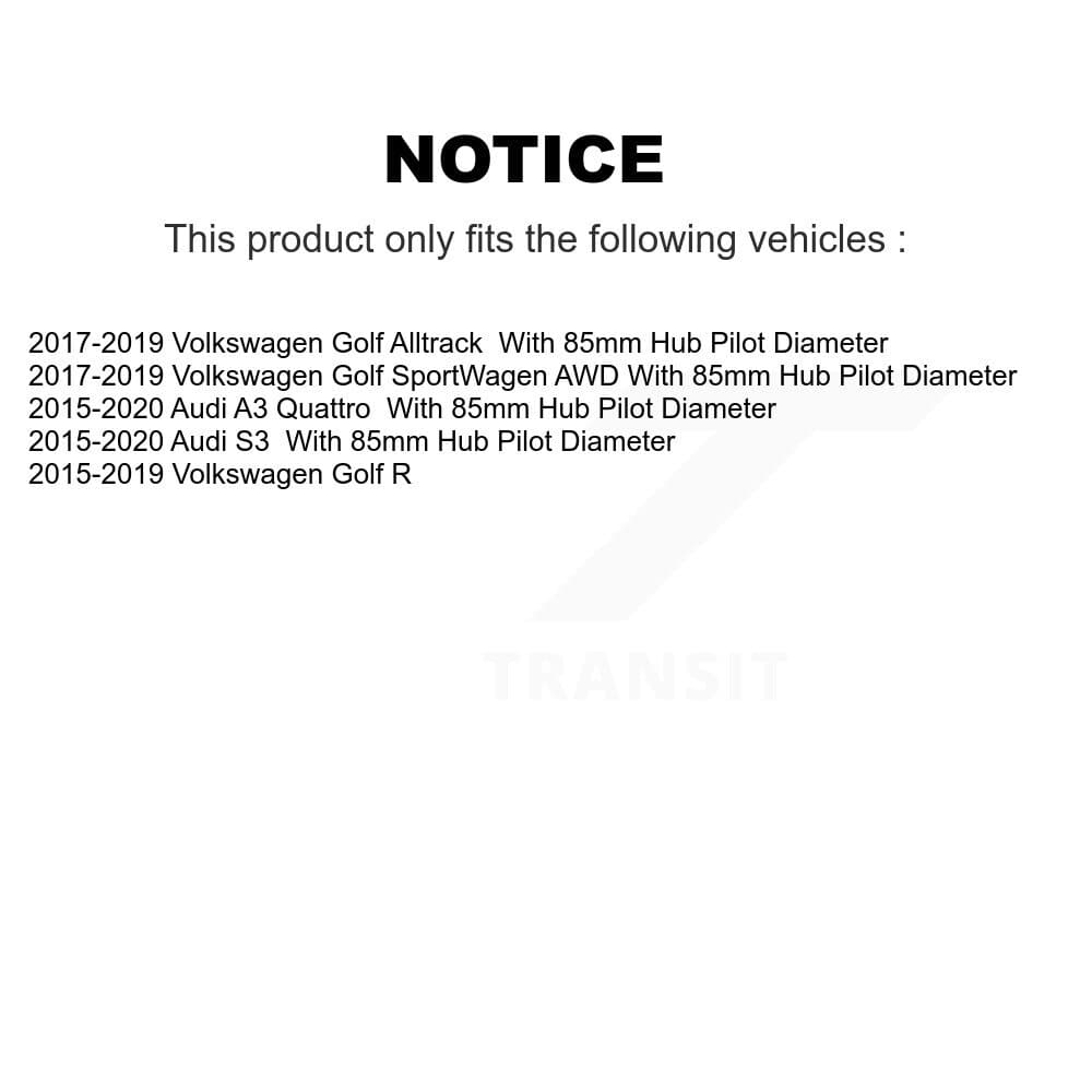 Kugel - K70-101818 - Front and Rear Wheel Bearing and Hub Assembly Kits image 11