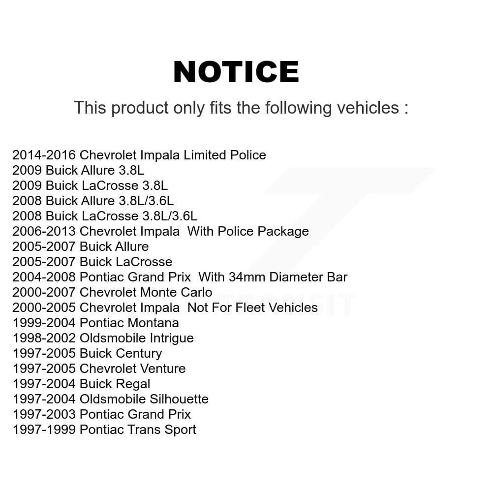 Top Quality - K72-100073 - Front Suspension Control Arm and Ball Joint Assembly Kits image 2