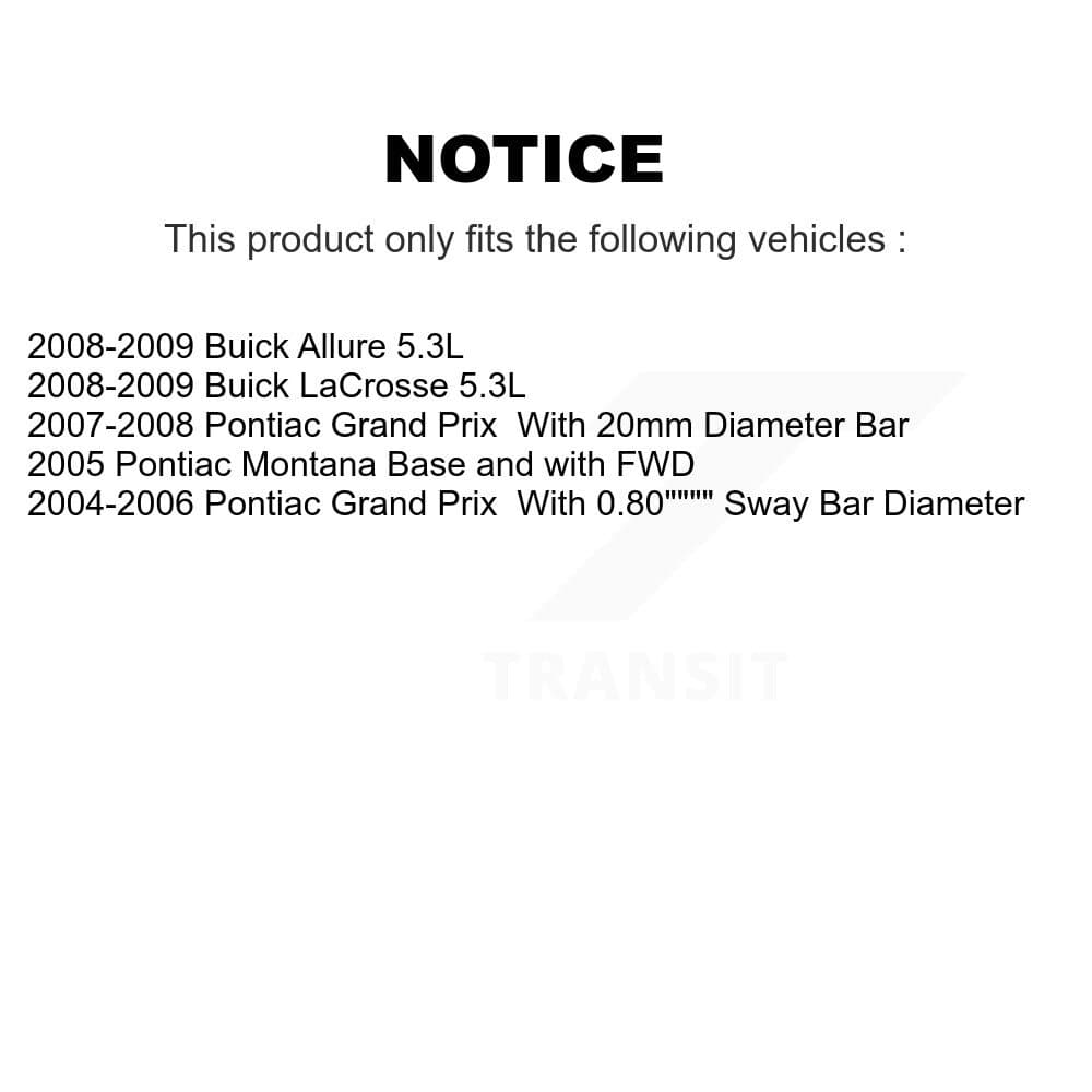 Top Quality - K72-100074 - Front Suspension Control Arm and Ball Joint Assembly Kits image 2