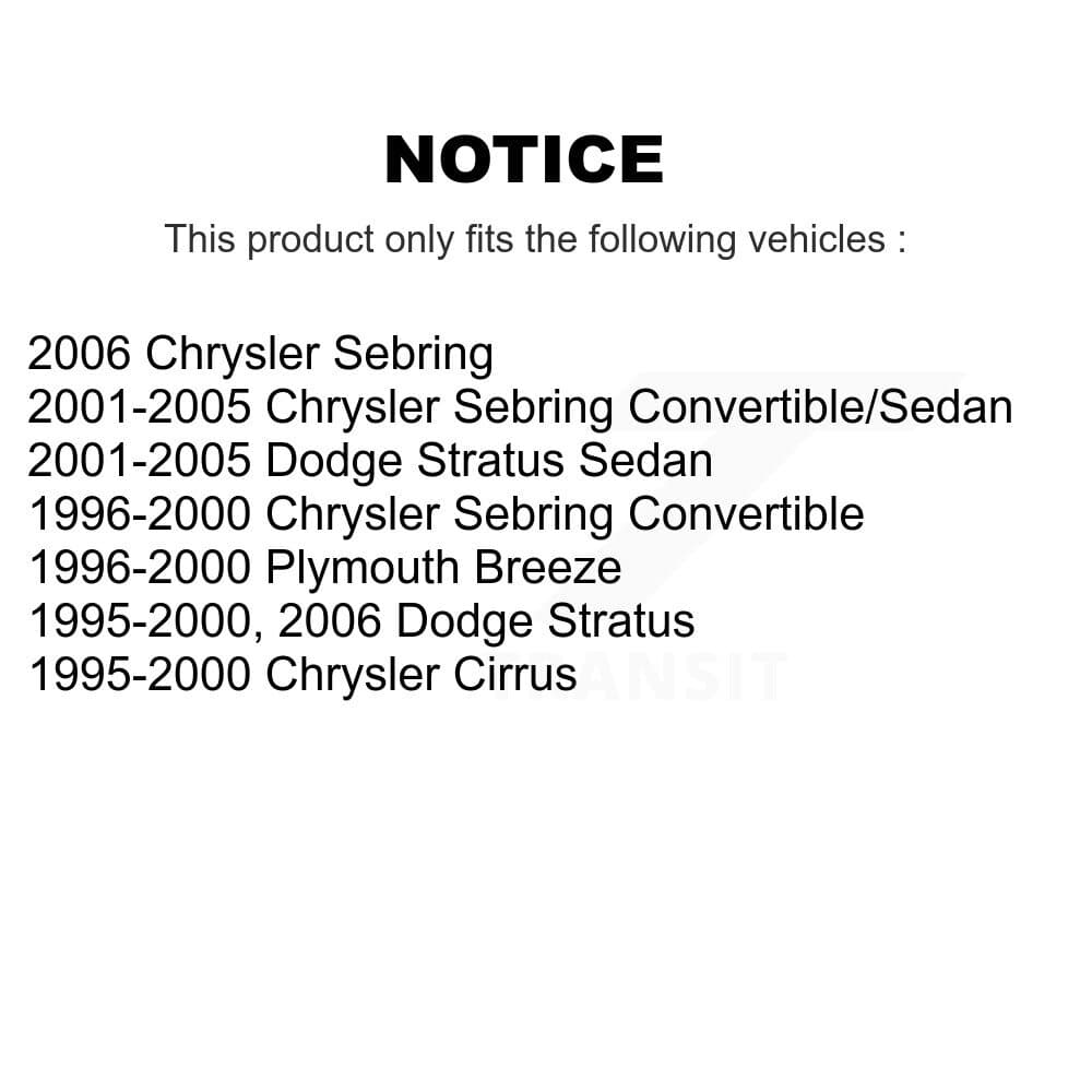 Top Quality - K72-100192 - Front Suspension Stabilizer Bar Link Kits image 2